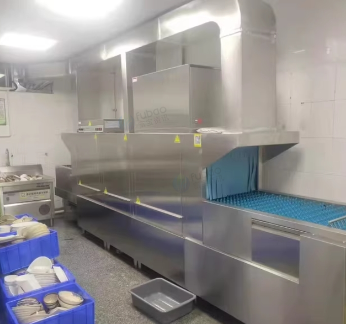 深圳地区处理祺辉长龙式洗碗机