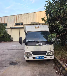 赣州地区处理2013年JMC顺达箱式货车