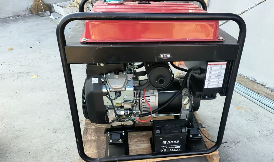 湘西地区个人闲置处理双杠汽油发电机