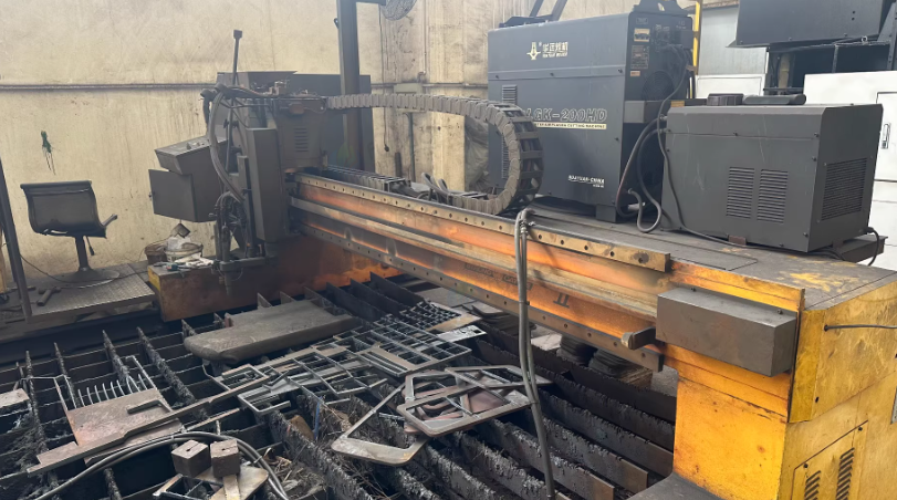 常州地区工厂处理无锡桥联QL-3500AK2000数控等离子/火焰切割机