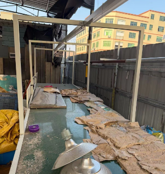 中山地区处理流水线