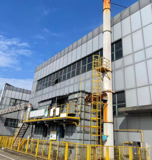 常州地区工厂处理废气净化设备2台、RTO设备1台