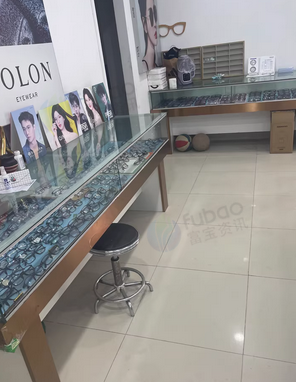 武汉地区眼镜店处理展示柜、全自动眼镜设备