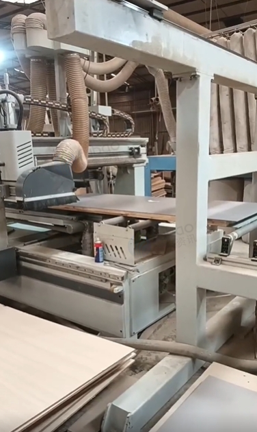 成都地区处理豪德木门自动生产线