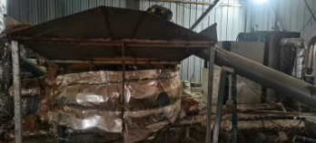 潍坊地区处理2台东方红200榨油机 2台平底导热油炒锅 颗粒燃烧锅炉