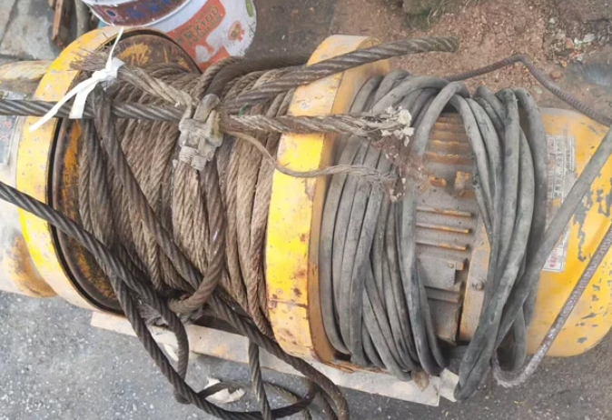 黔东南地区处理带动2吨卷扬机100米的钢丝绳