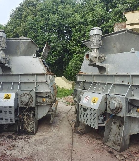 成都地区处理三一重工双线120搅拌站设备