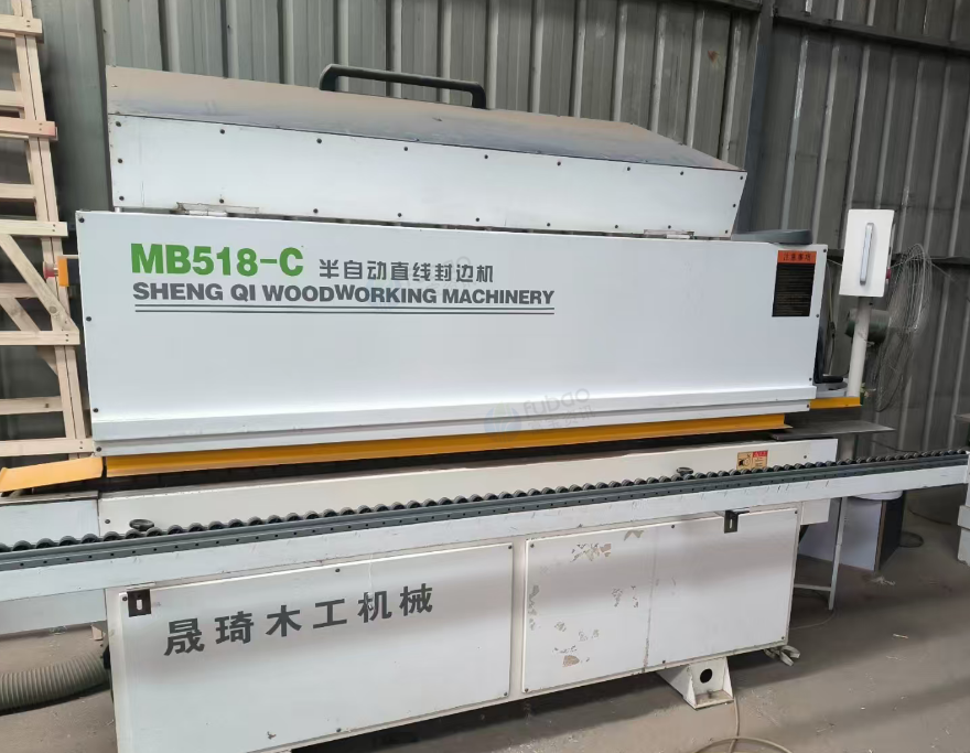 太原地区处理半自动封边机、日兴MJ344A木工带锯机、双头卧轨加侧孔机等设备