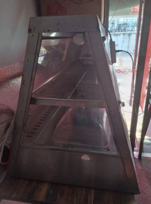 孝感地区处理自动双控温烧饼烤炉、保温展示柜、压饼机等