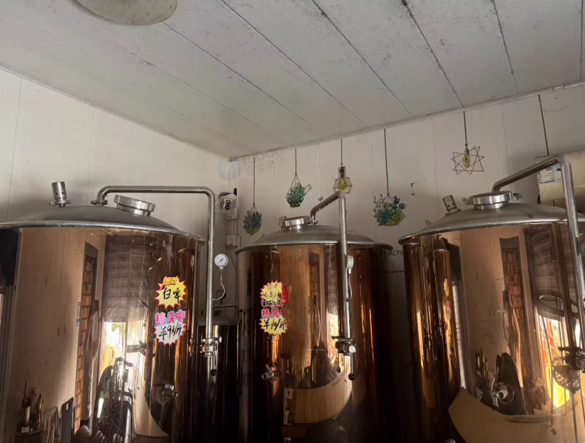 徐州地区工厂处理一拖四精酿啤酒全套设备