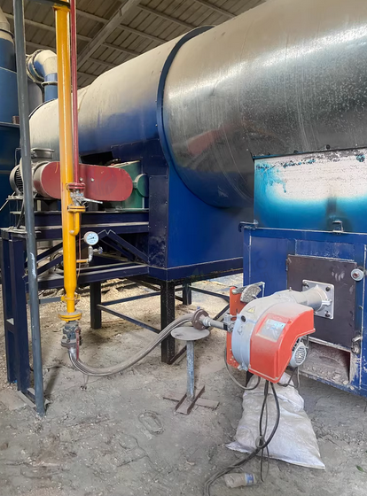 菏泽地区处理宇川真空双层滚筒烘干机