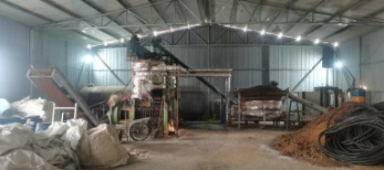 潍坊地区处理2台东方红200榨油机 2台平底导热油炒锅 颗粒燃烧锅炉