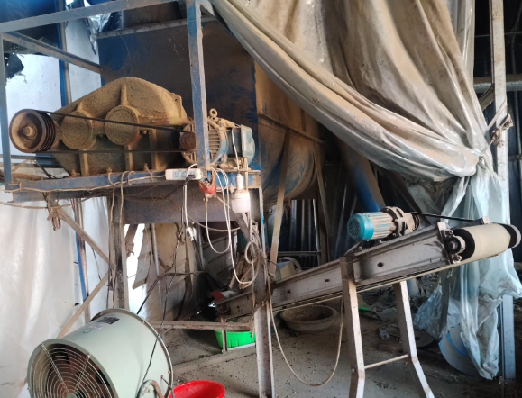 盐城地区工厂处理羊料颗粒生产线