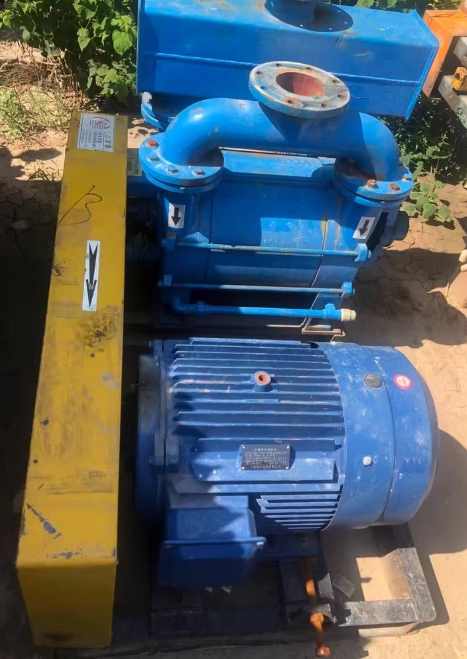 成都地区处理450平方隔膜压滤机2台、22kw双吸泵、45kw真空泵