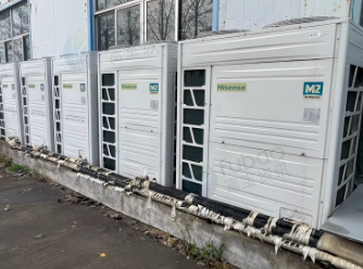 济南地区处理多台海信中央空调 高/低压预装式变电站