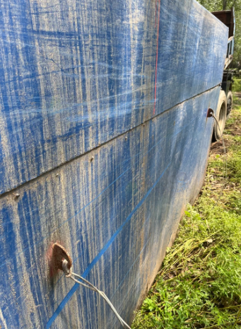 青岛地区处理油罐​