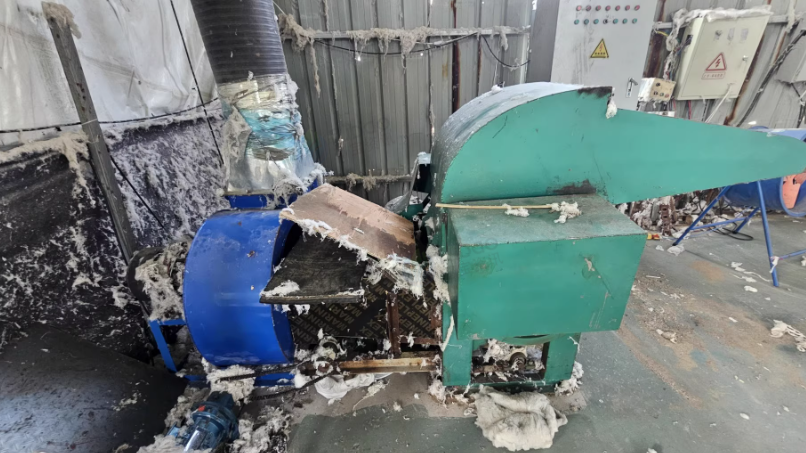 宿迁地区工厂处理186梳棉全套设备