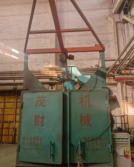 聊城地区处理QY7640型移动式抛喷丸清理机