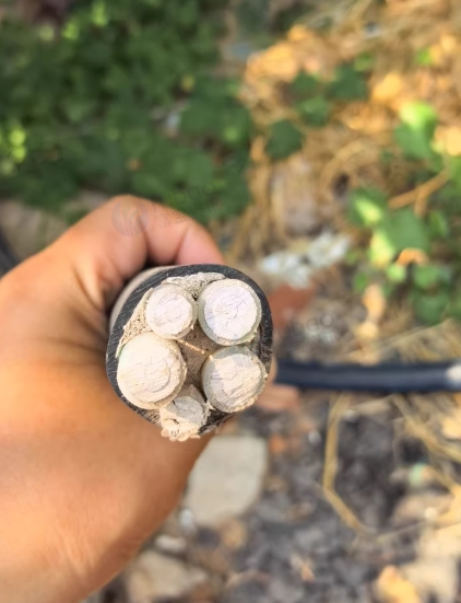 太原地区处理400米95平方离石电缆