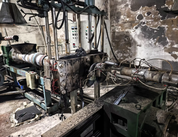 淮安地区工厂处理180华星造粒机