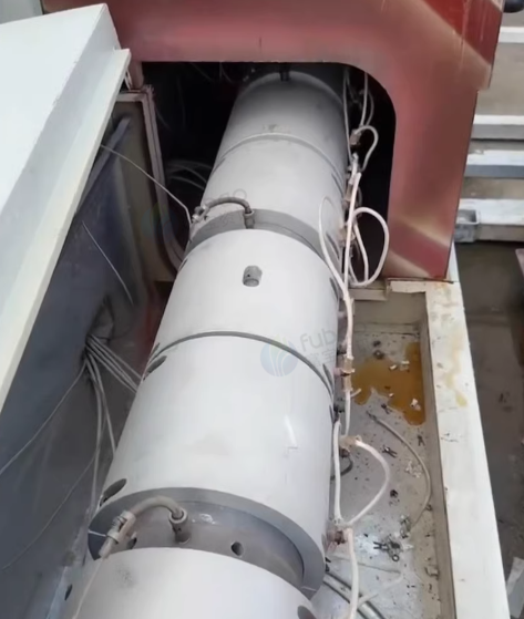 扬州地区工厂处理金纬铝加热105螺杆挤出机