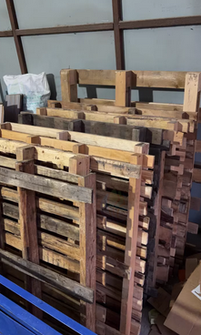 上海地区处理55个托盘