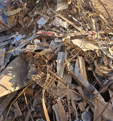 唐山地区处理废钢碎片，镀锌碎片，彩钢瓦片等