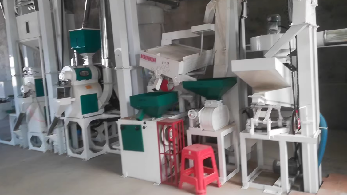 泰州地区工厂处理碾米机全套设备