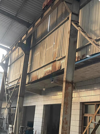 邢台地区处理河南矿山9米跨度5吨航吊加钢构