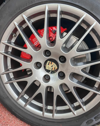 上饶地区处理保时捷卡宴原厂选装20寸钢圈