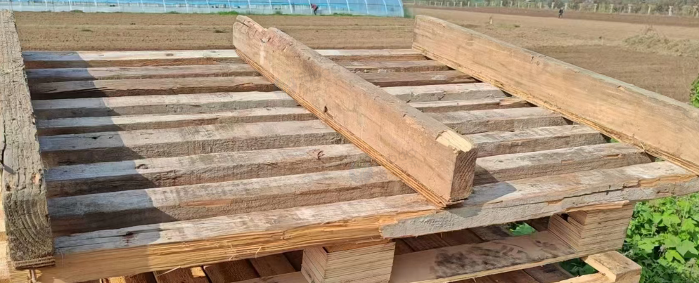 咸阳地区处理200多个木托盘