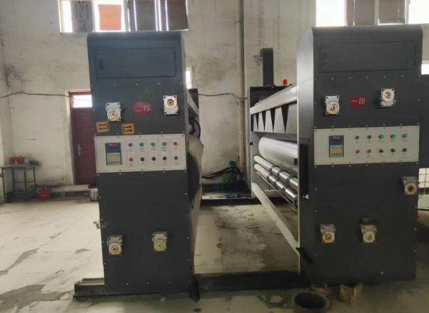 淮安地区工厂处理韵翔3200*1800双色印刷机