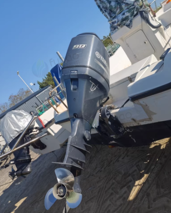 威海地区处理6.7米玻璃钢钓鱼船