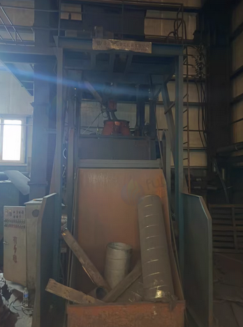 唐山地区处理3210滚筒式钢覆带抛丸机