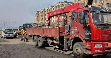 延边地区处理解放尚俊12吨随车吊