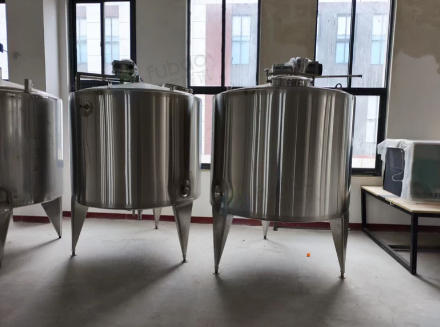 聊城地区公司处理2个食品发酵罐