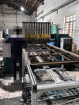 上海地区处理两台气动龙门焊机