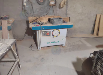 济南地区个人处理精密裁板锯 磨边机 钻床等木工设备