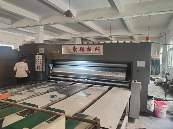 淮安地区工厂处理韵翔3200*1800双色印刷机