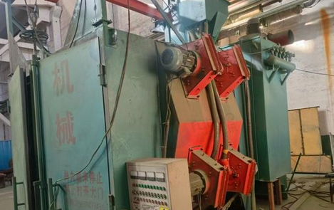 聊城地区处理QY7640型移动式抛喷丸清理机
