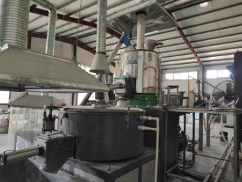 济南地区处理全新PVC造粒全套生产线