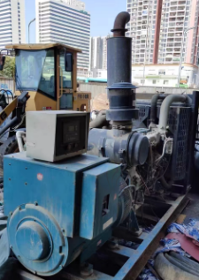 惠州地区处理2台柴油发电机