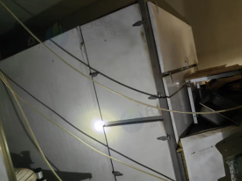 菏泽地区处理50P空气能 网带式烘干设备