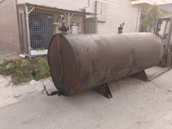 潍坊地区处理解放J6 柴油罐