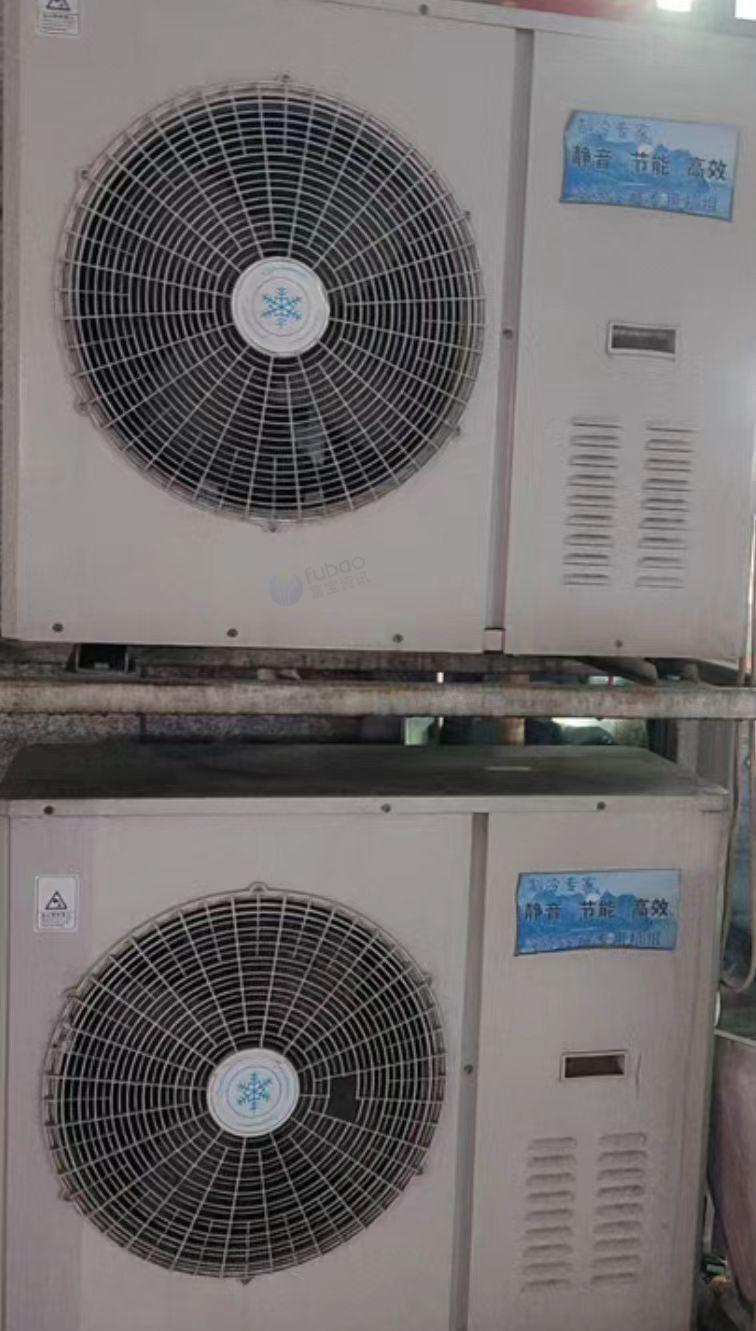 七台河地区超市处理两组风幕柜