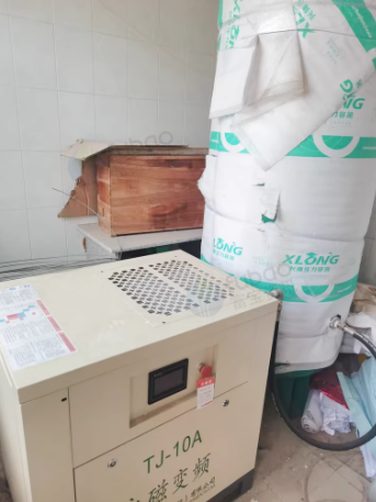 潍坊地区处理开棉机 海进充棉机 多台全自动缝纫机 7.5kw螺杆空压机