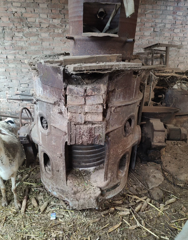 邢台地区处理350公斤中频炉