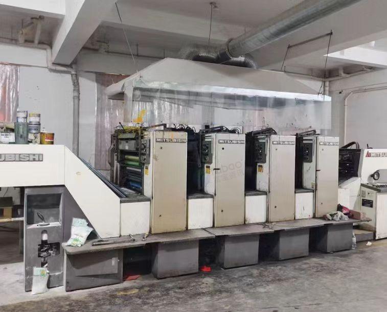 许昌地区工厂处理三菱四开四色印刷机