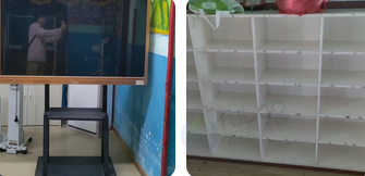 南昌地区处理幼儿园消毒柜、午休床、教学机、开水桶等