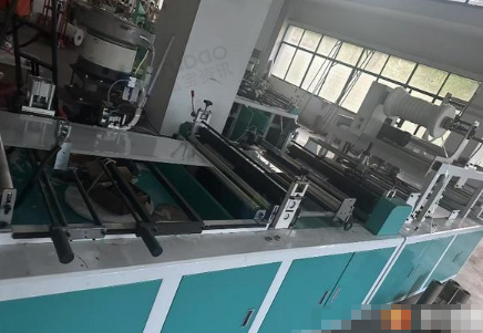 上饶地区处理800型全自动上扣无纺布拉链机